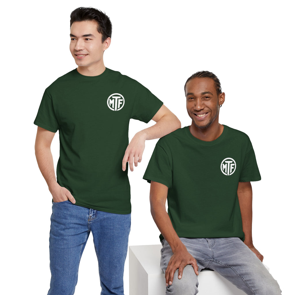 Moore Than Fitness Logo T‑Shirt — Gym Tee with MTF Emblem