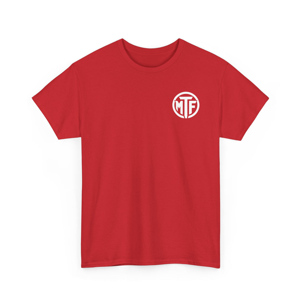 Moore Than Fitness Logo T‑Shirt — Gym Tee with MTF Emblem