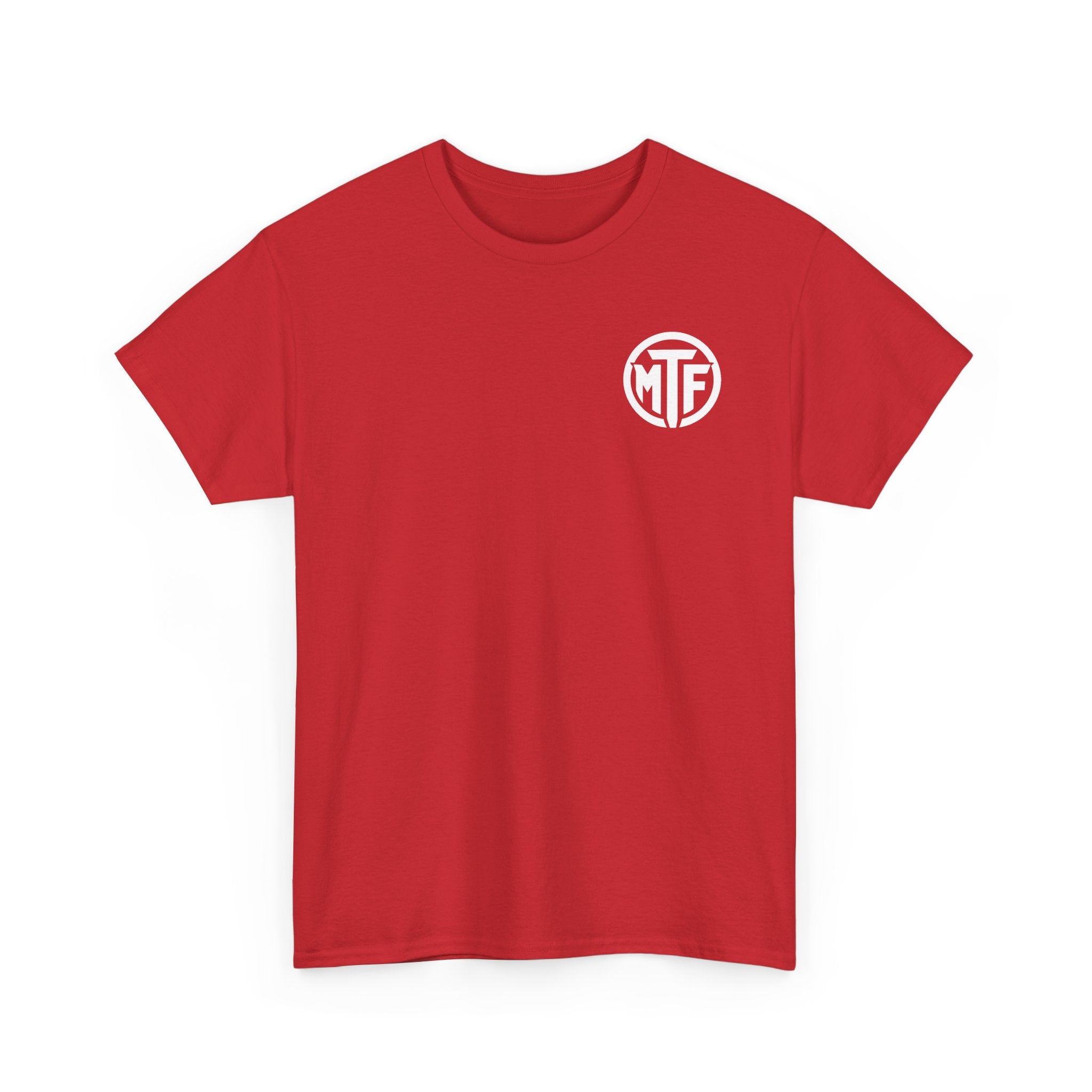 Moore Than Fitness Logo T‑Shirt — Gym Tee with MTF Emblem