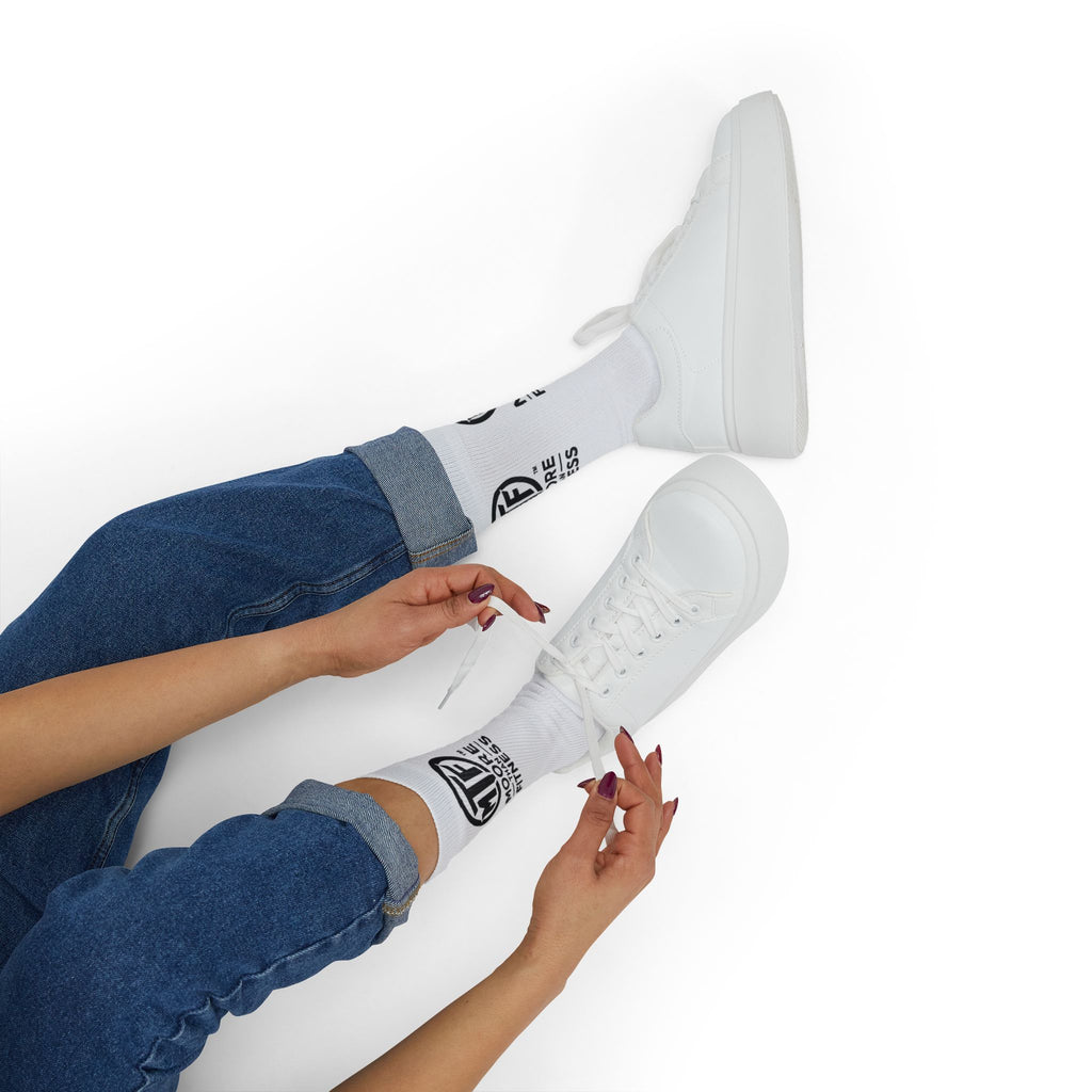 Moore Fitness Sublimation Crew Socks – Branded Athletic Performance Socks