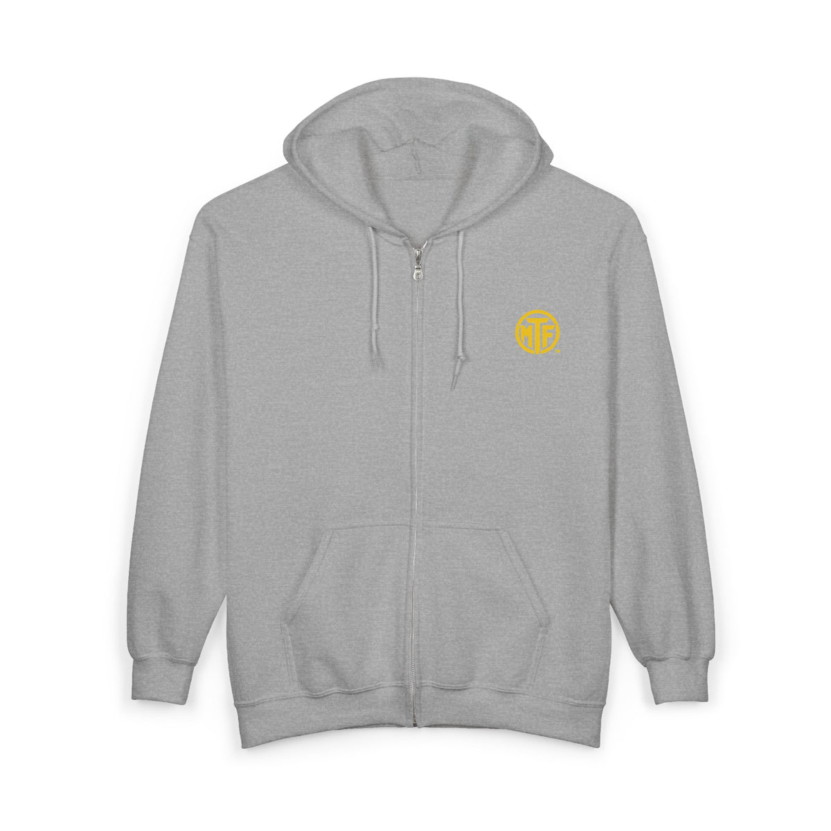 Become Moore Zip Hoodie — "Become Moore" Fitness Full-Zip Hooded Sweatshirt