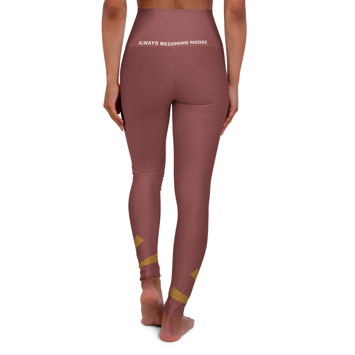 High-Waist Yoga Leggings — "Discipline in Body, Freedom in Mind" Sculpting Activewear