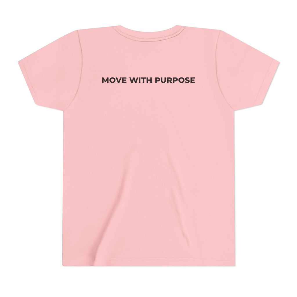 Youth Tee — Moore Than Fitness 'Become Moore' Logo Tee (Move With Purpose)