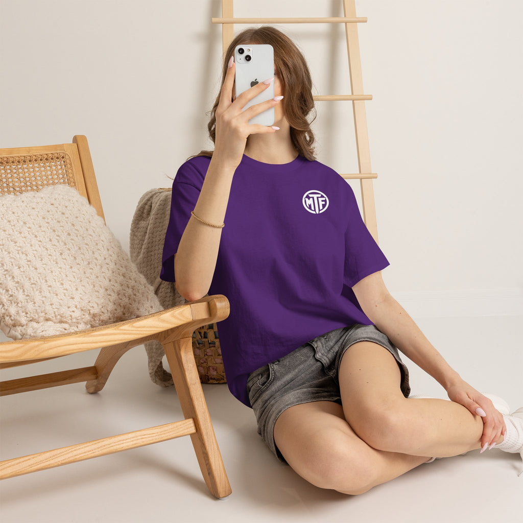Moore Than Fitness Logo T‑Shirt — Gym Tee with MTF Emblem