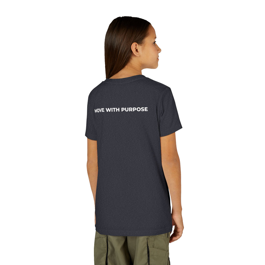 Youth Tee — Moore Than Fitness 'Become Moore' Logo Tee (Move With Purpose)