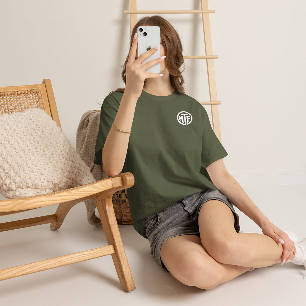Moore Than Fitness Logo T‑Shirt — Gym Tee with MTF Emblem