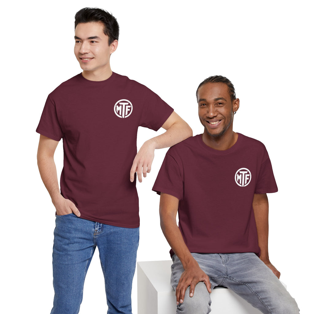 Moore Than Fitness Logo T‑Shirt — Gym Tee with MTF Emblem