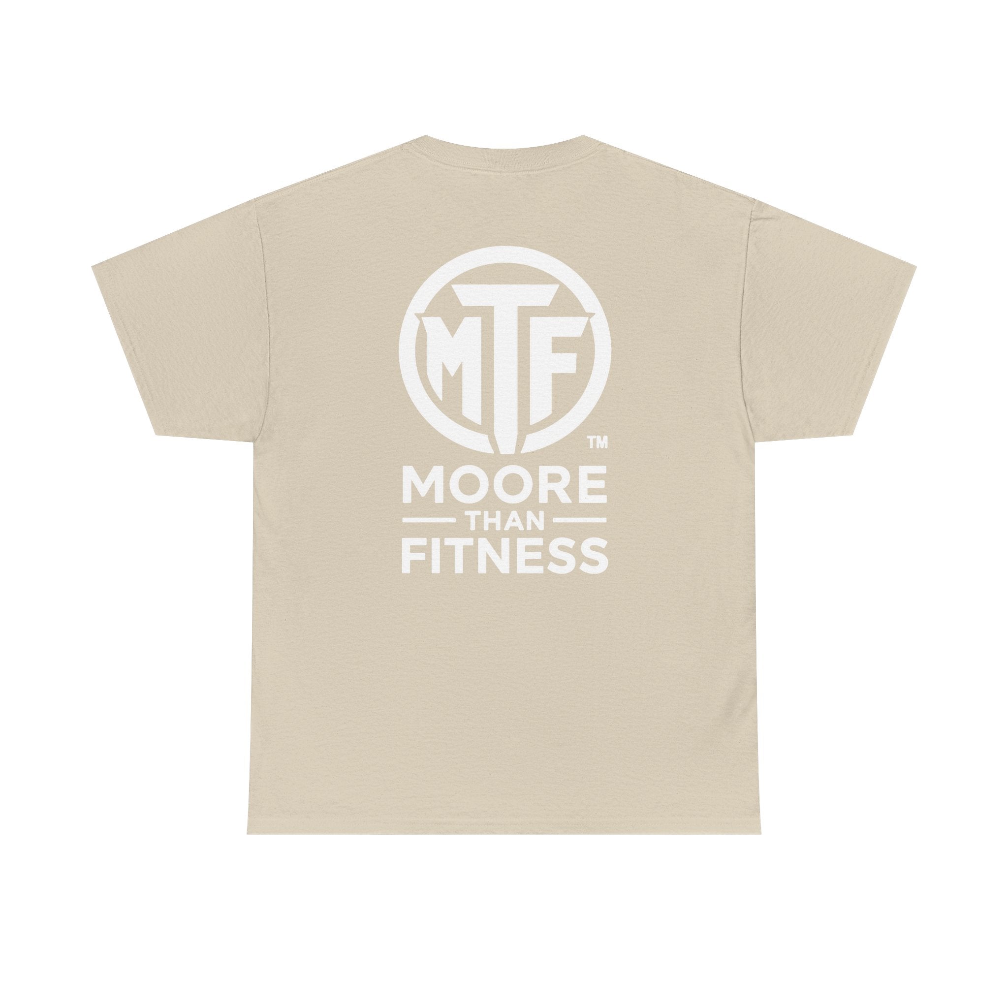Moore Than Fitness Logo T‑Shirt — Gym Tee with MTF Emblem