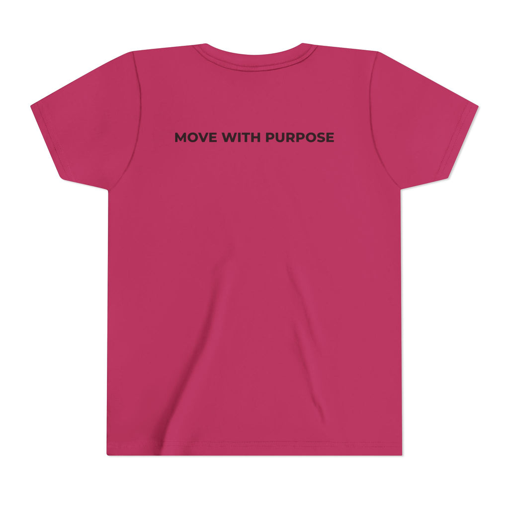 Youth Tee — Moore Than Fitness 'Become Moore' Logo Tee (Move With Purpose)