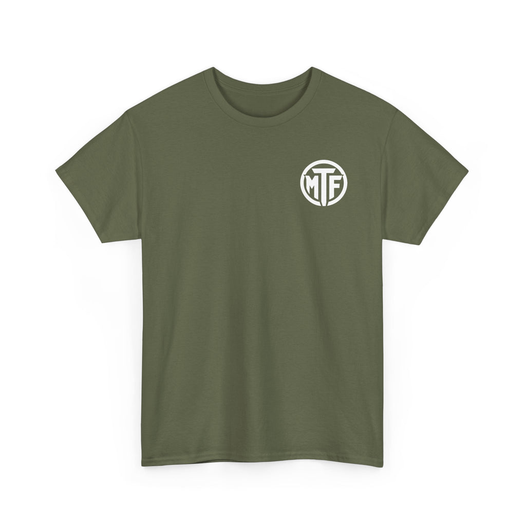 Moore Than Fitness Logo T‑Shirt — Gym Tee with MTF Emblem