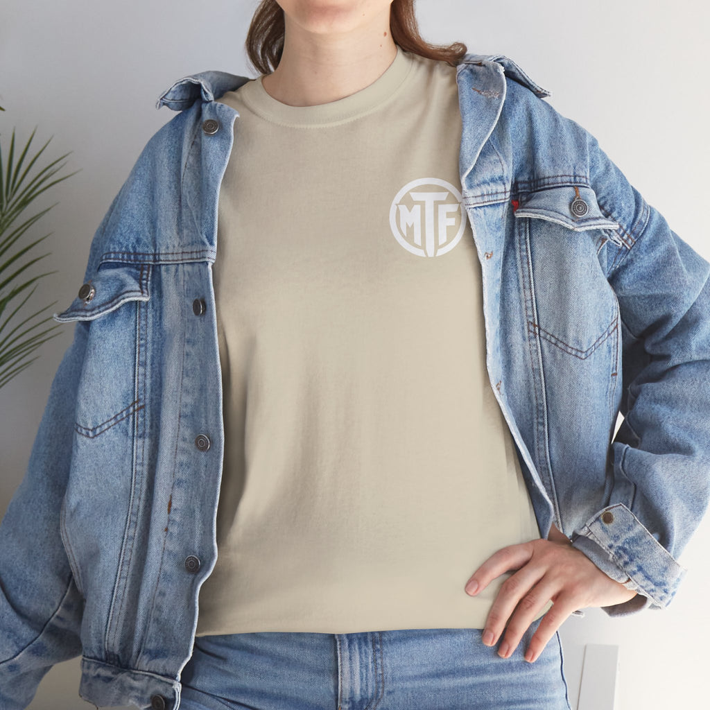 Moore Than Fitness Logo T‑Shirt — Gym Tee with MTF Emblem