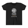 Youth Tee — Moore Than Fitness 'Become Moore' Logo Tee (Move With Purpose)