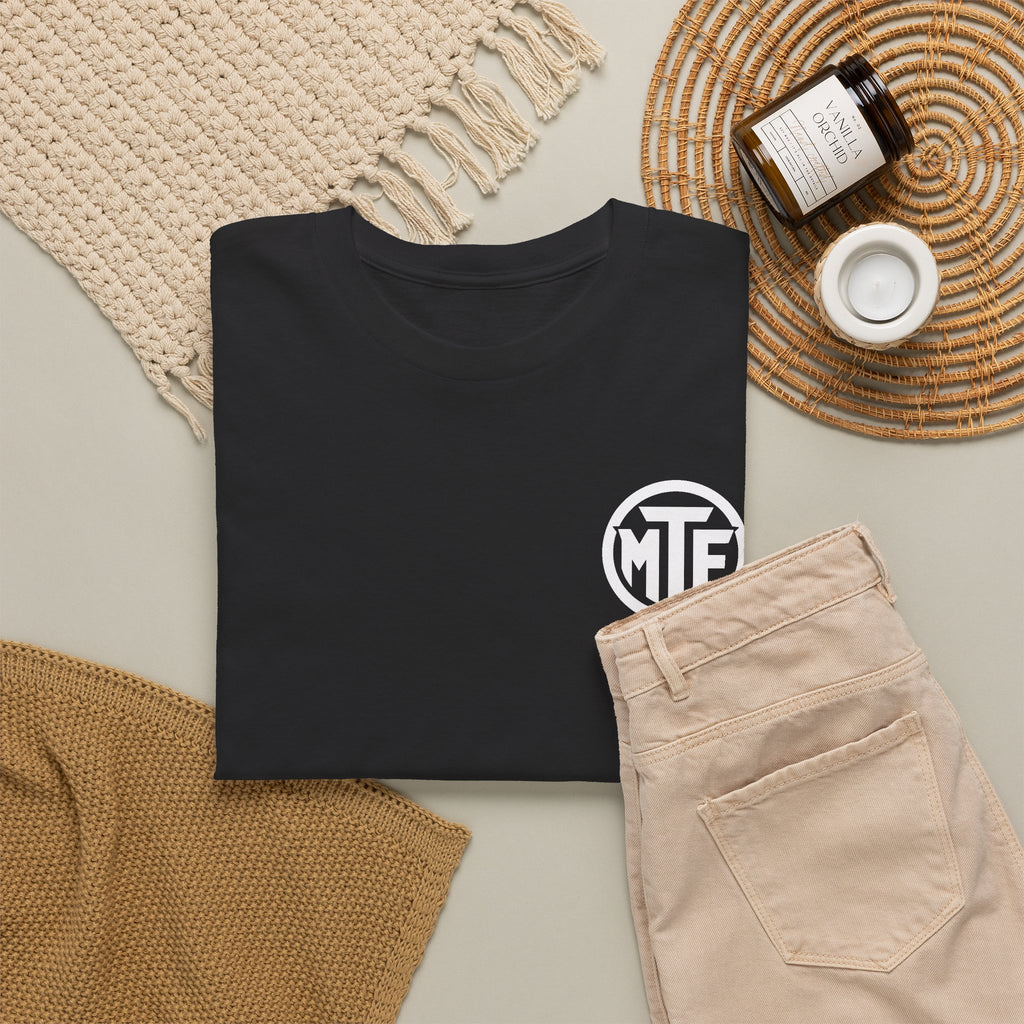Moore Than Fitness Logo T‑Shirt — Gym Tee with MTF Emblem