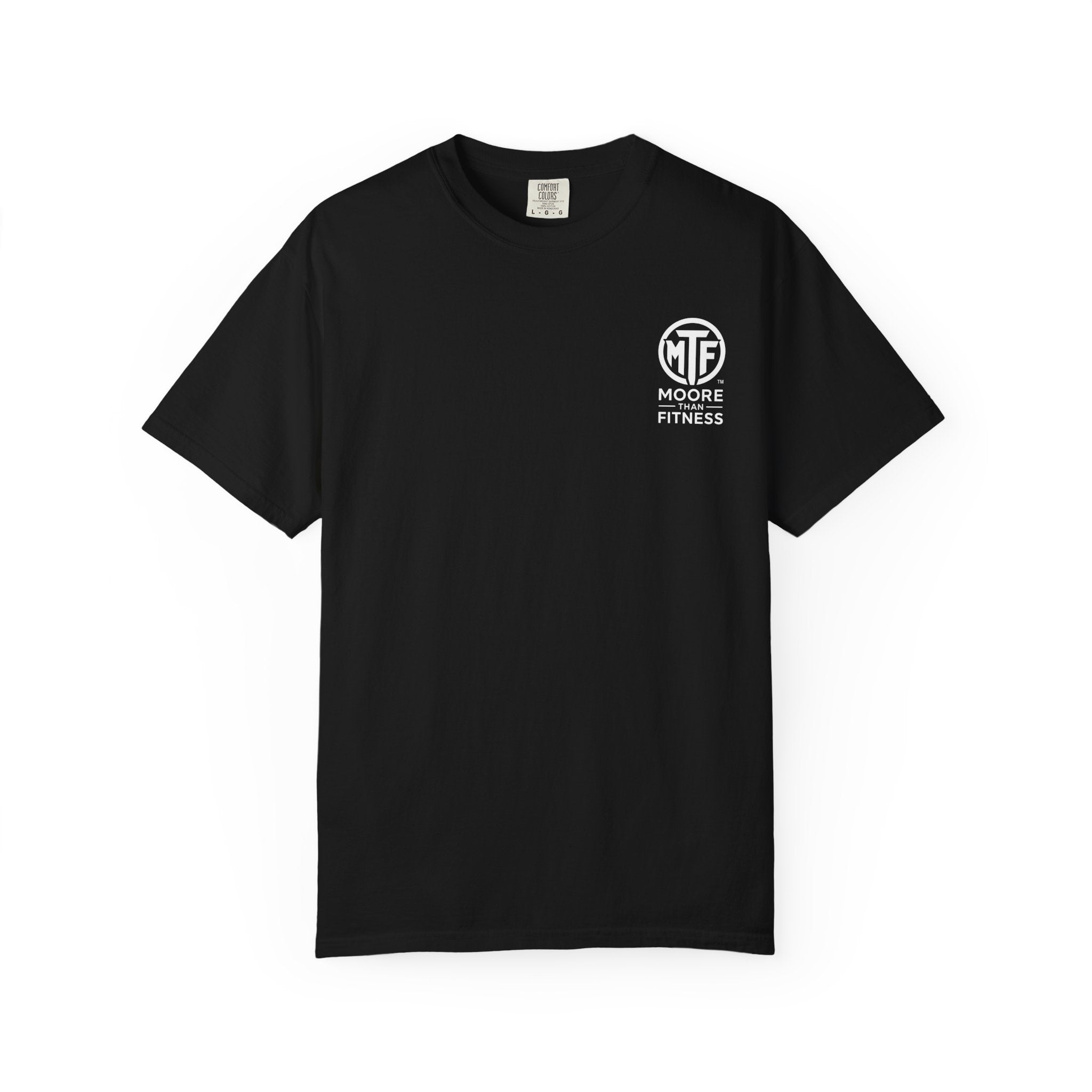 Discipline Builds Strength Purpose Builds Legacy T-Shirt — Moore Fitness Motivational Tee
