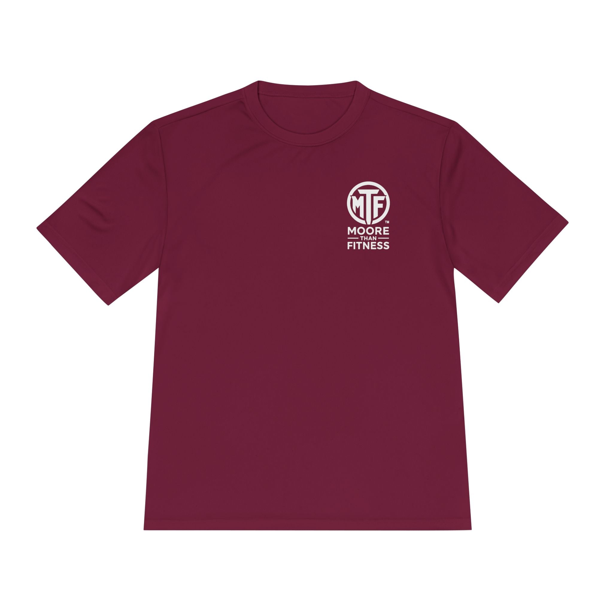 Moore Fitness 'Helping People Become More' Moisture-Wicking Tee