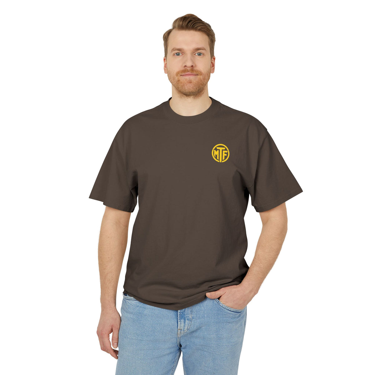 Become Moore Tee — 'Become Moore: Built in the Becoming' Motivational Crewneck