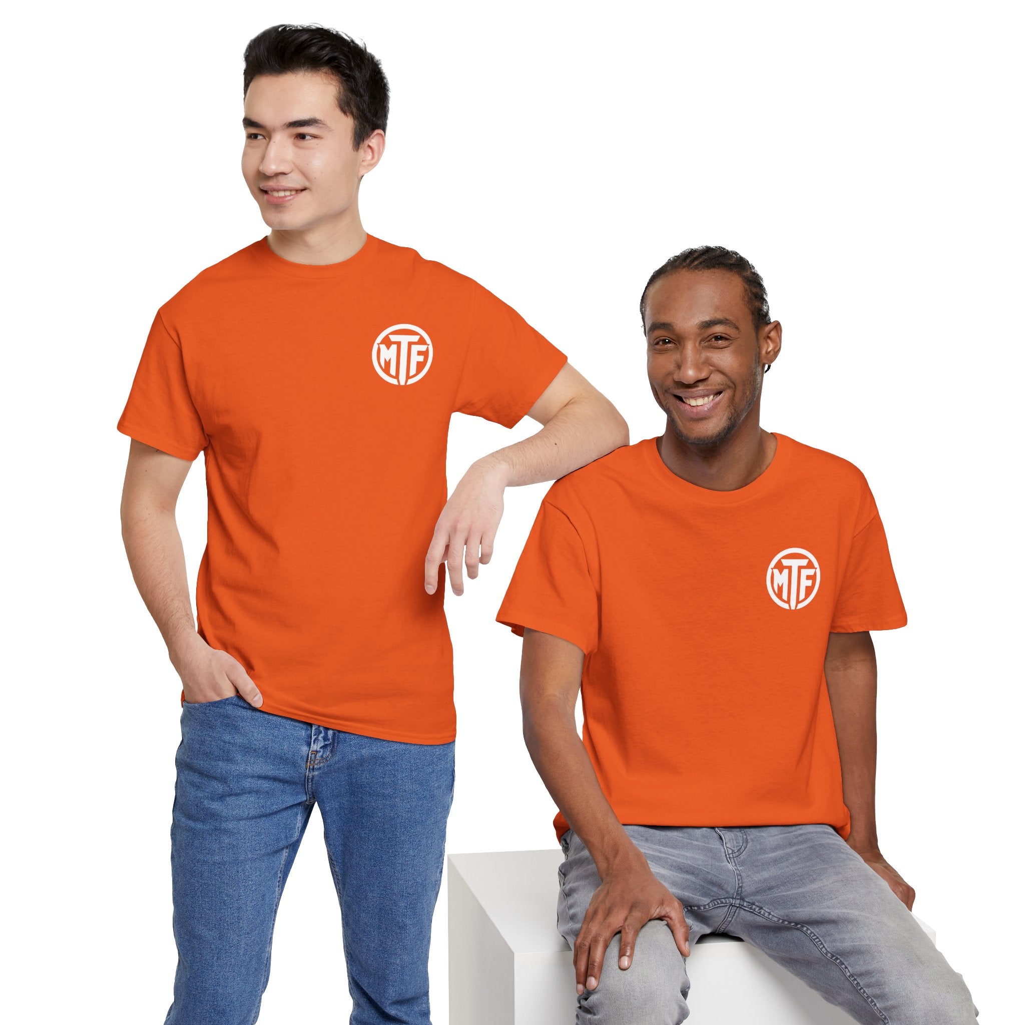 Moore Than Fitness Logo T‑Shirt — Gym Tee with MTF Emblem