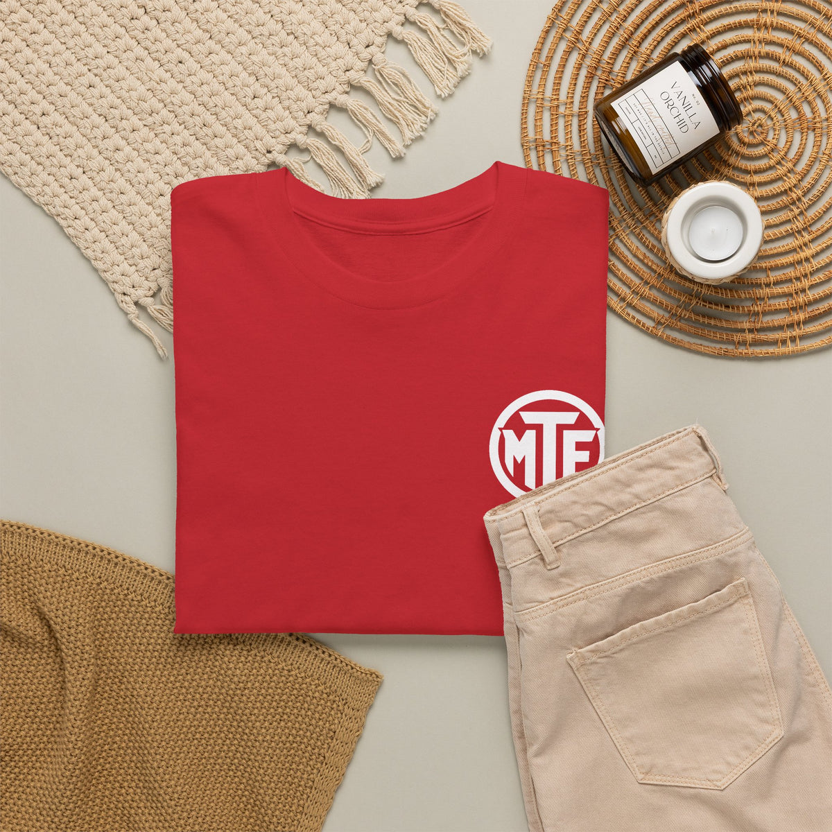 Moore Than Fitness Logo T‑Shirt — Gym Tee with MTF Emblem