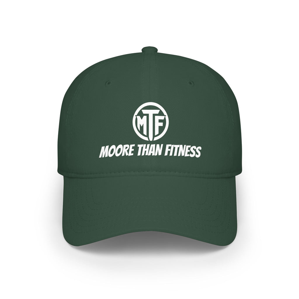 Moore Than Fitness Low Profile Baseball Cap – MTF Logo Athletic Hat
