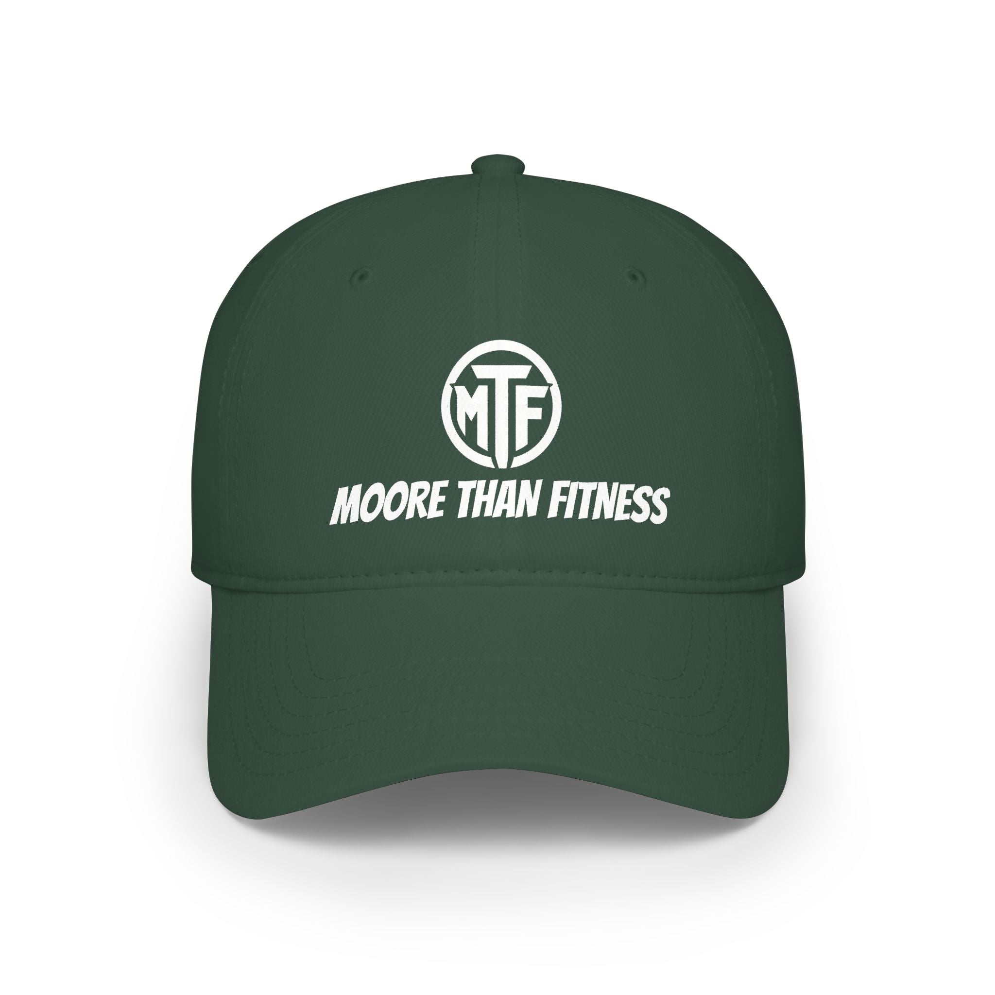 Moore Than Fitness Low Profile Baseball Cap – MTF Logo Athletic Hat