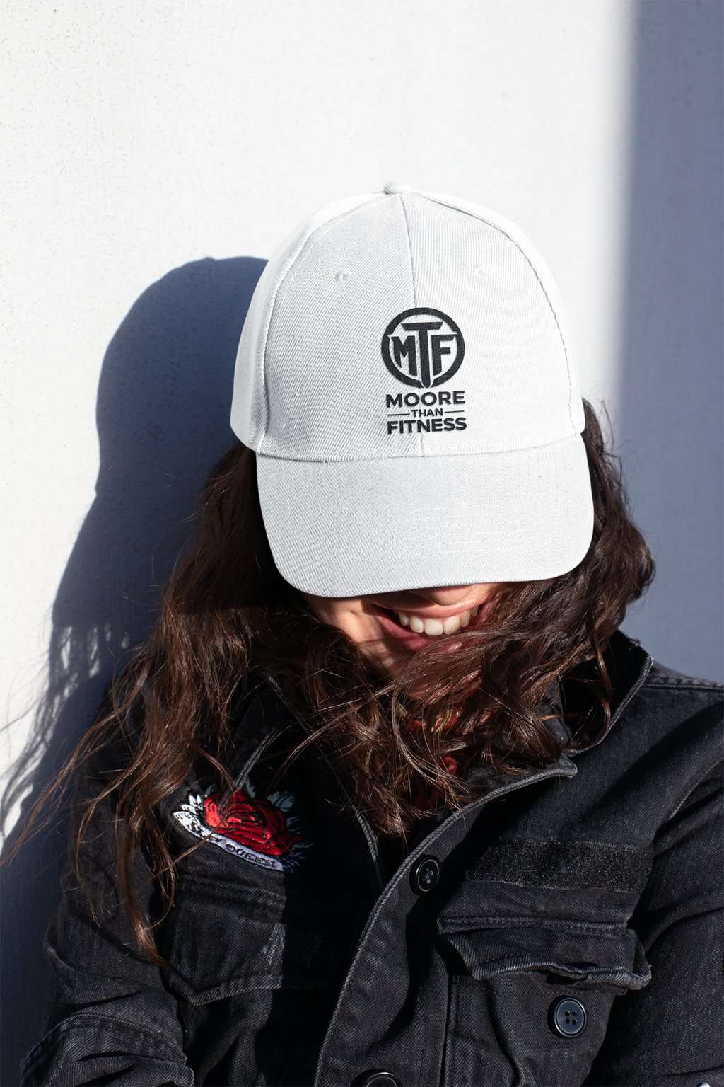 Moore Than Fitness Dad Cap – Embroidered MTF Logo Hat