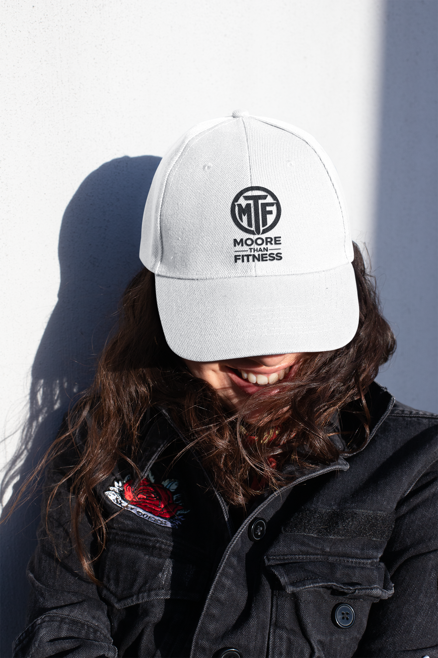 Moore Than Fitness Dad Cap – Embroidered MTF Logo Hat