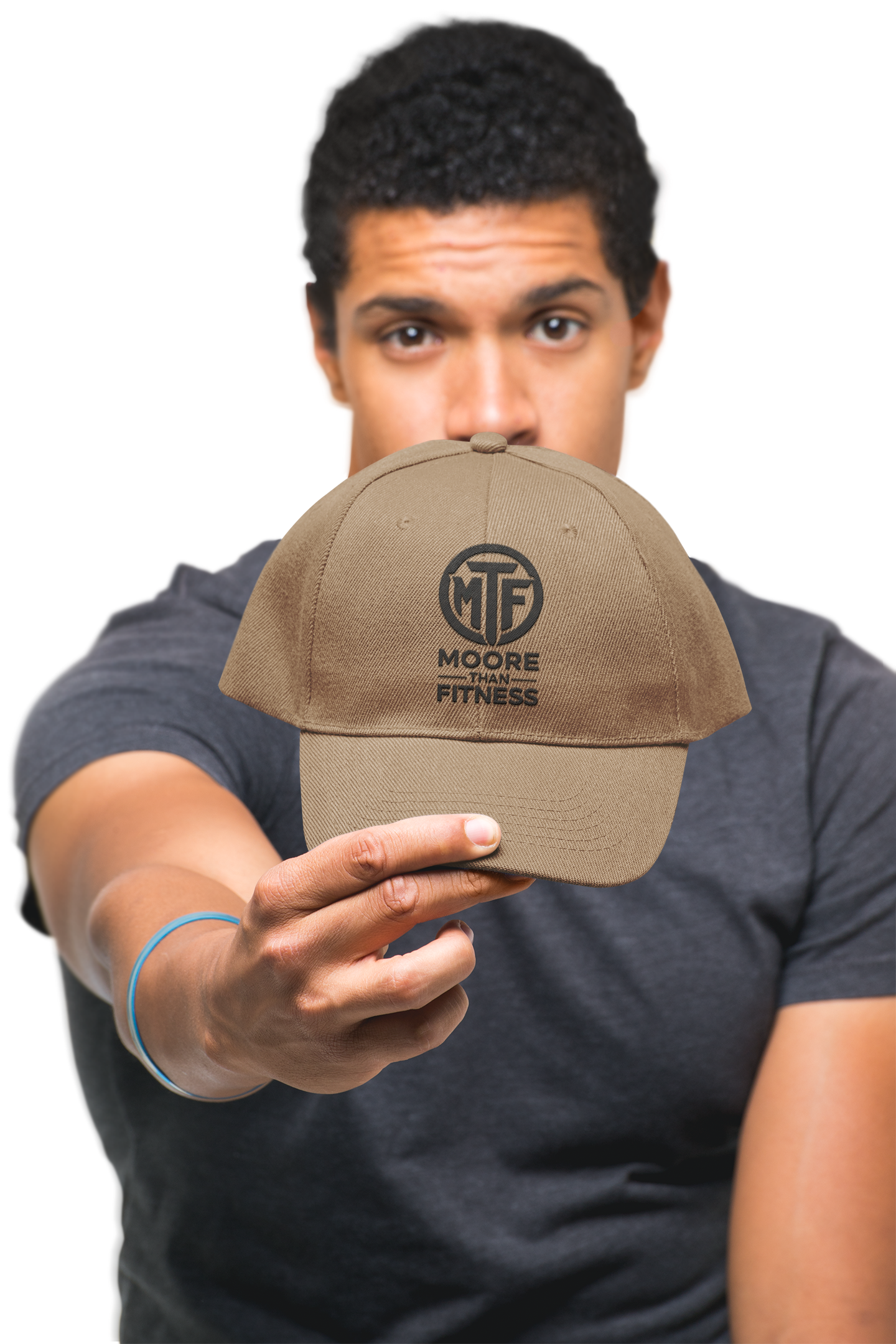 Moore Than Fitness Dad Cap – Embroidered MTF Logo Hat