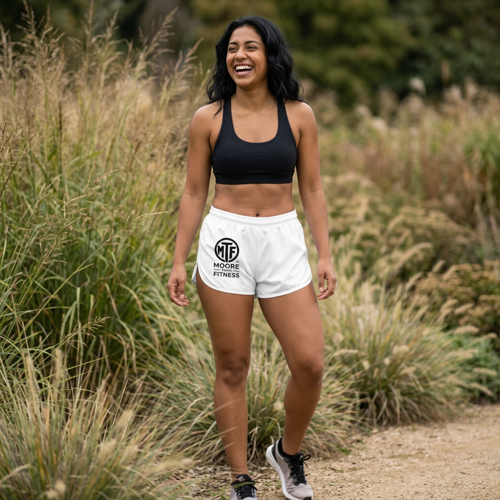 Moore Fitness Women's Relaxed Shorts — "Always Becoming Moore" Athletic Lounge Shorts