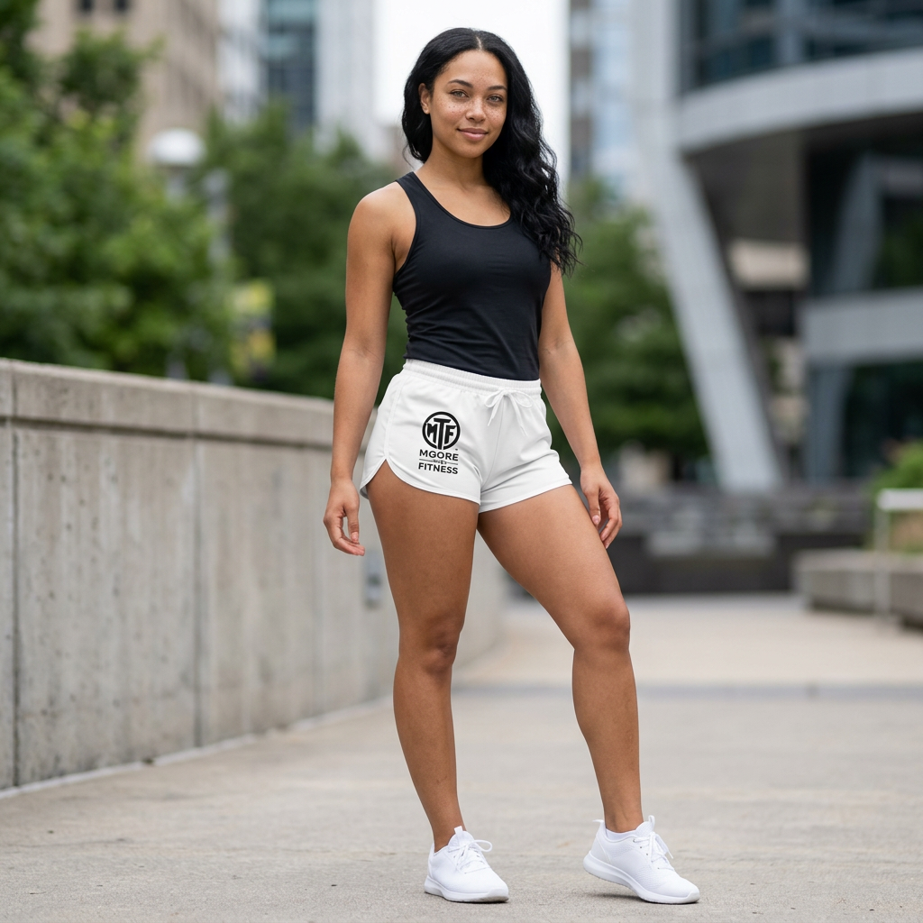 Moore Fitness Women's Relaxed Shorts — "Always Becoming Moore" Athletic Lounge Shorts