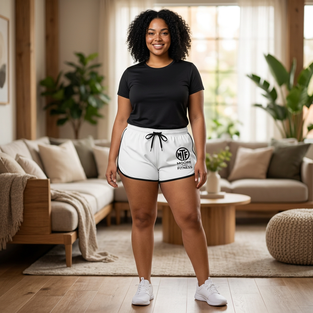Moore Fitness Women's Relaxed Shorts — "Always Becoming Moore" Athletic Lounge Shorts