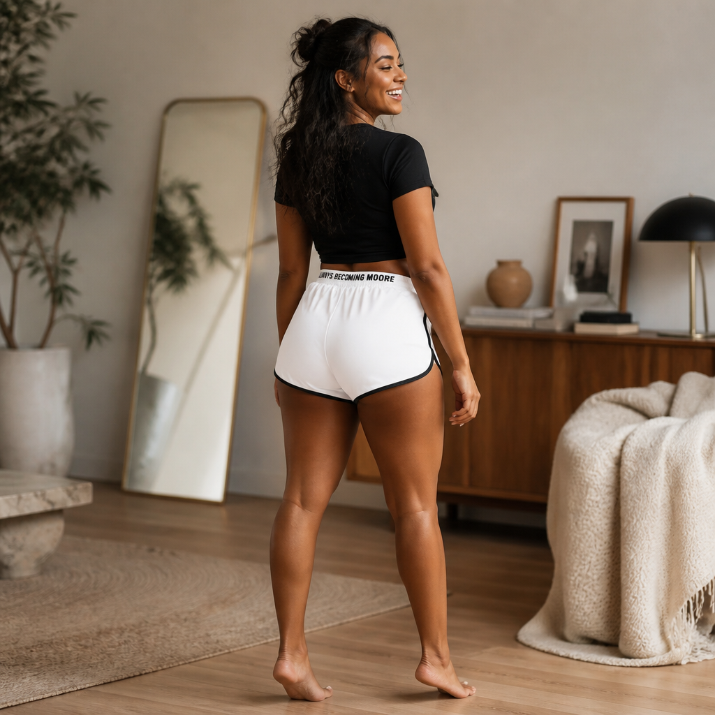 Moore Fitness Women's Relaxed Shorts — "Always Becoming Moore" Athletic Lounge Shorts