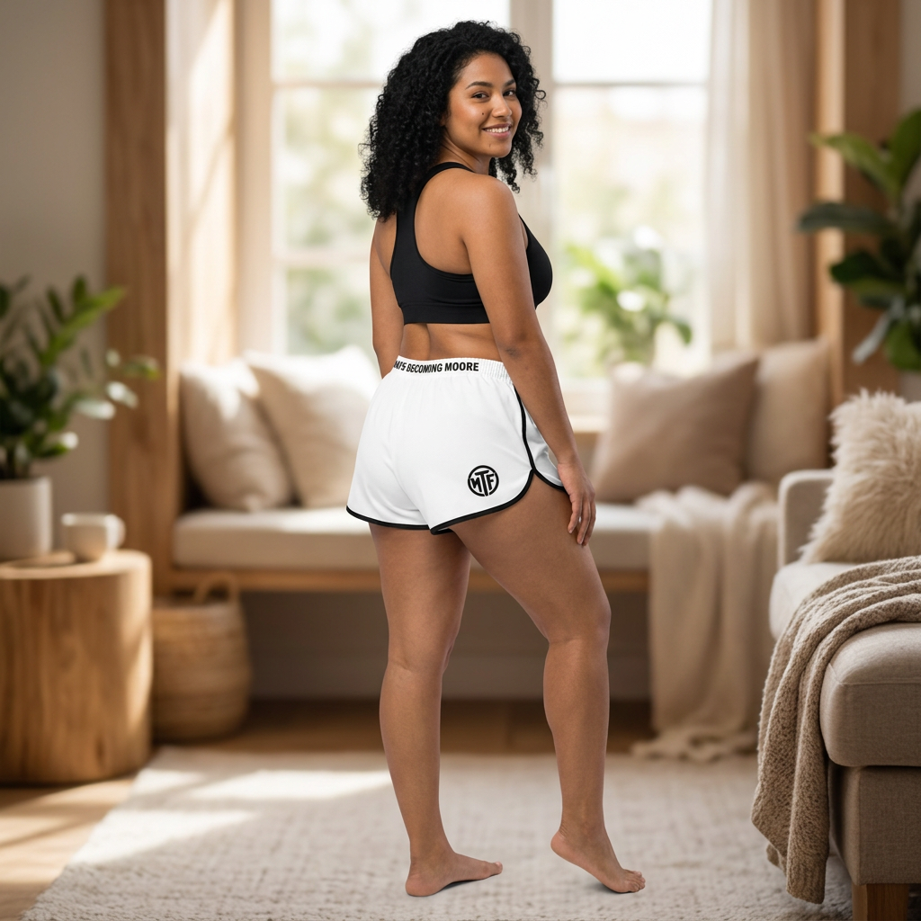Moore Fitness Women's Relaxed Shorts — "Always Becoming Moore" Athletic Lounge Shorts