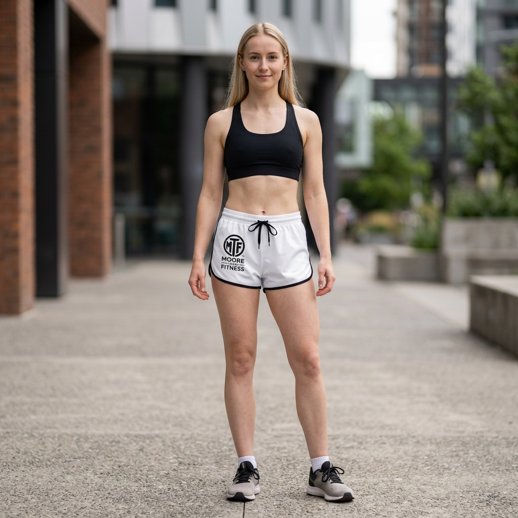 Moore Fitness Women's Relaxed Shorts — "Always Becoming Moore" Athletic Lounge Shorts