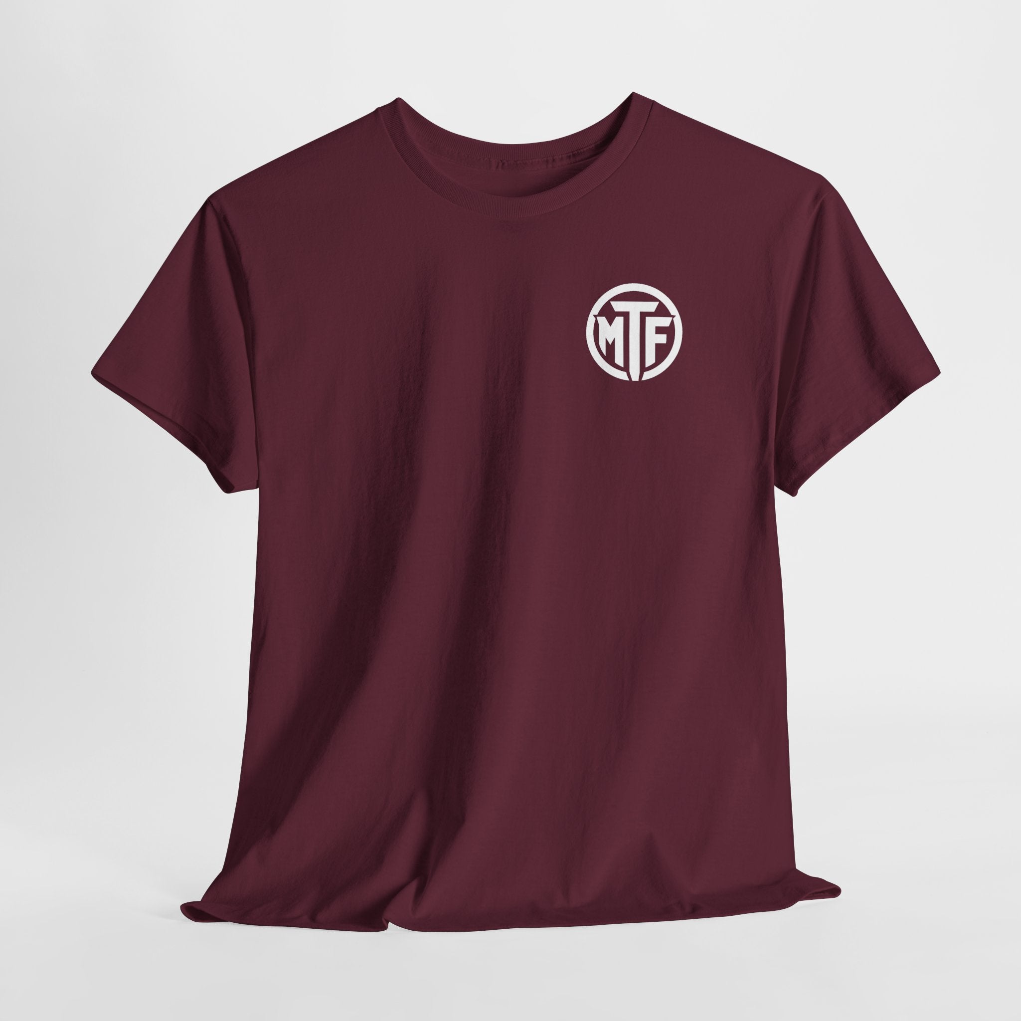 Moore Than Fitness Logo T‑Shirt — Gym Tee with MTF Emblem