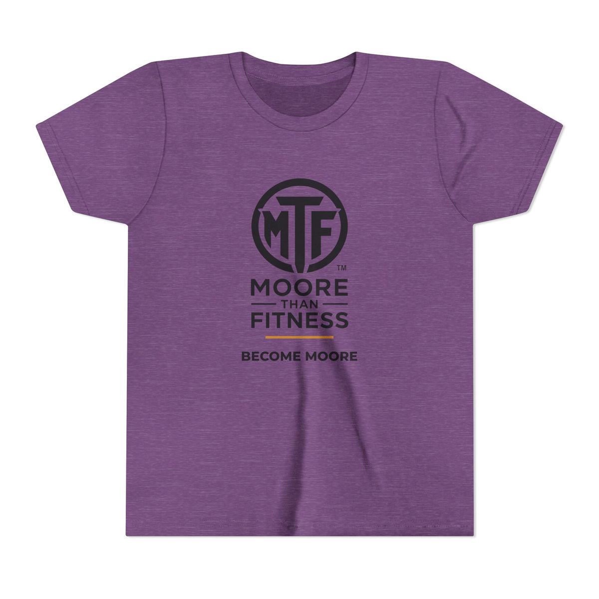 Youth Tee — Moore Than Fitness 'Become Moore' Logo Tee (Move With Purpose)