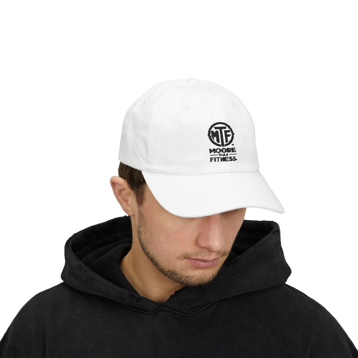 Moore Than Fitness Dad Cap – Embroidered MTF Logo Hat