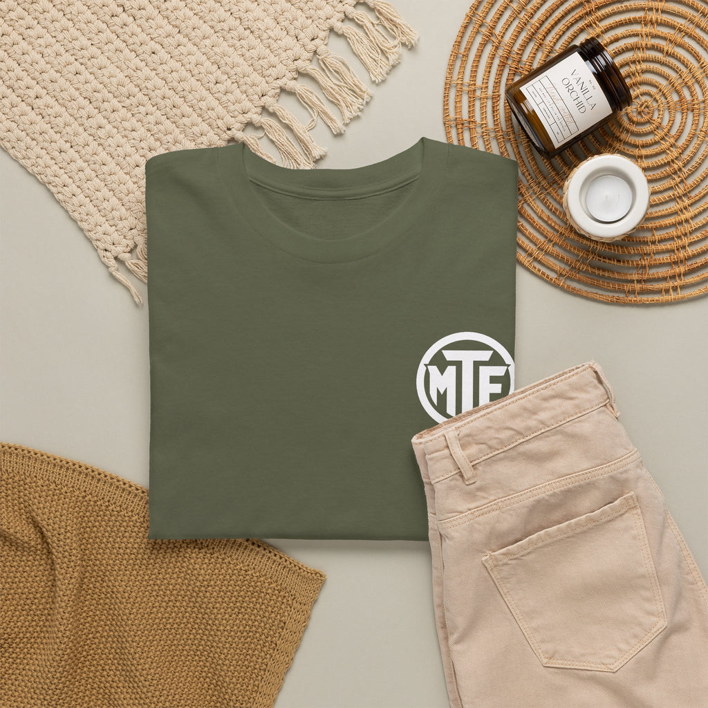 Moore Than Fitness Logo T‑Shirt — Gym Tee with MTF Emblem