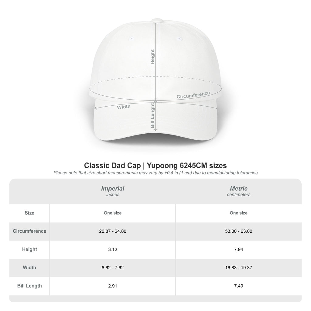 Moore Than Fitness Dad Cap – Embroidered MTF Logo Hat