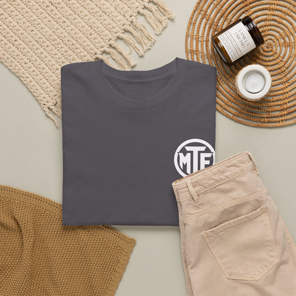 Moore Than Fitness Logo T‑Shirt — Gym Tee with MTF Emblem