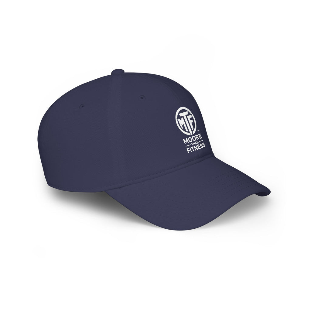 Moore Fitness Low Profile Baseball Cap — WTF Logo Embroidered Hat