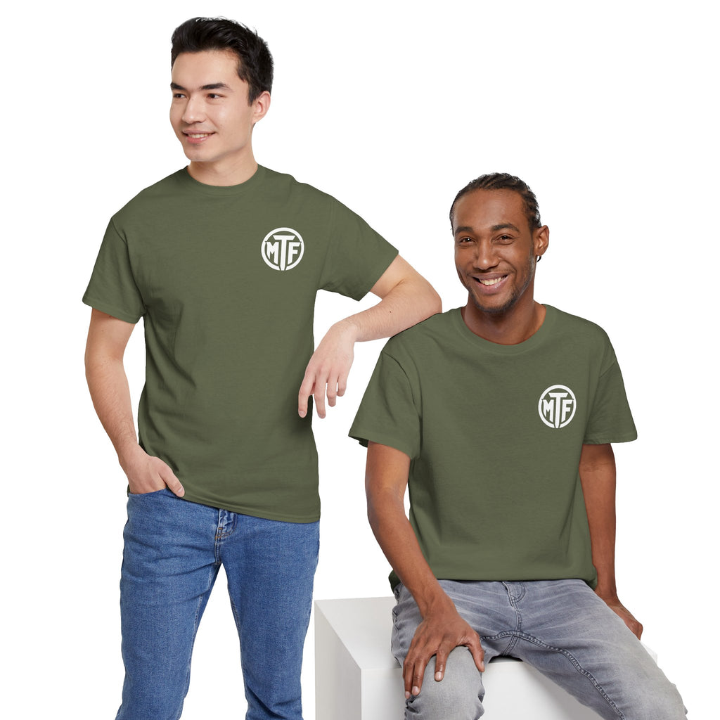 Moore Than Fitness Logo T‑Shirt — Gym Tee with MTF Emblem