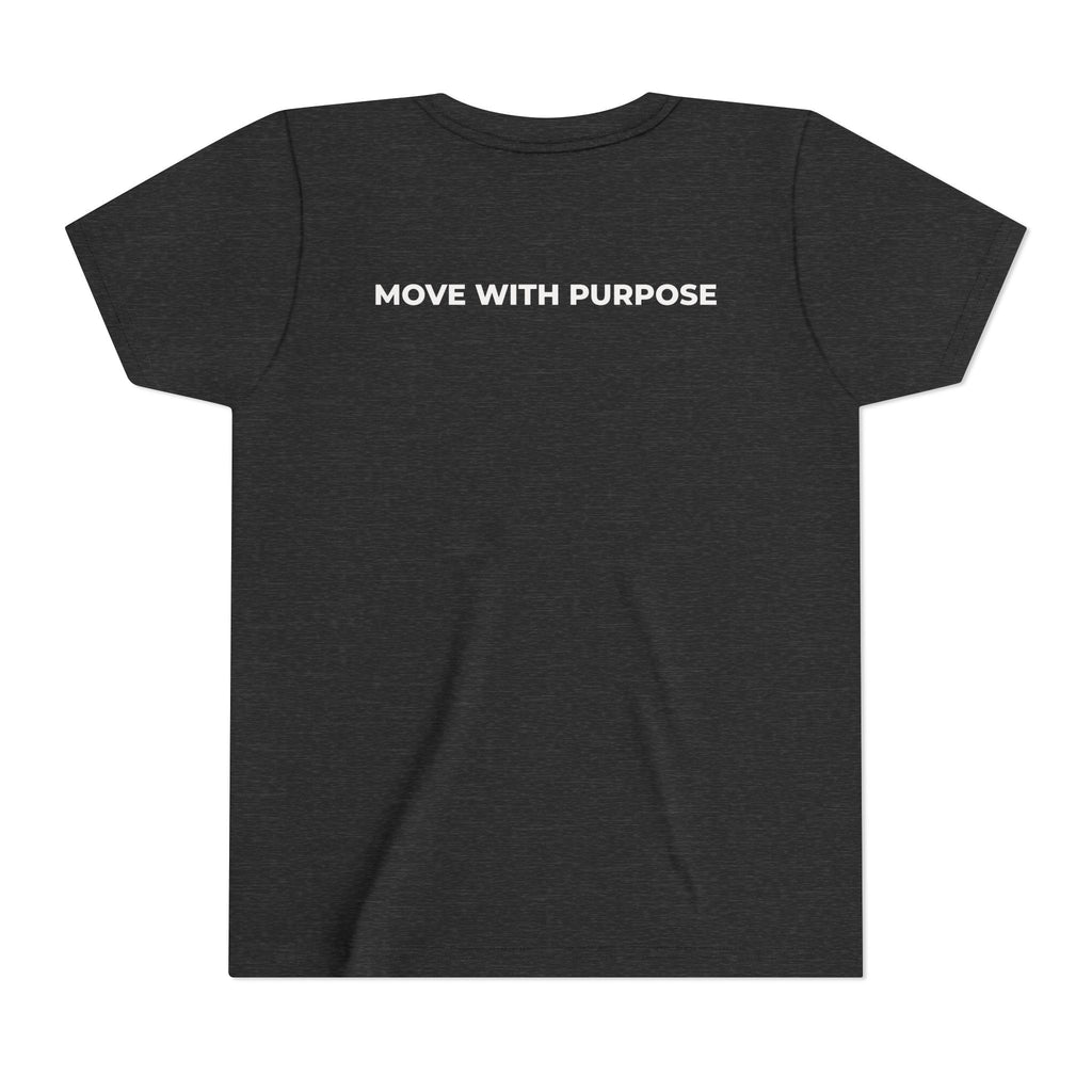 Youth Tee — Moore Than Fitness 'Become Moore' Logo Tee (Move With Purpose)