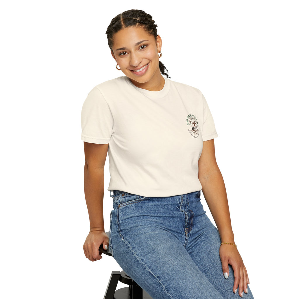 Hope Tree T-Shirt — "Help Our People Everywhere" Comfort Tee