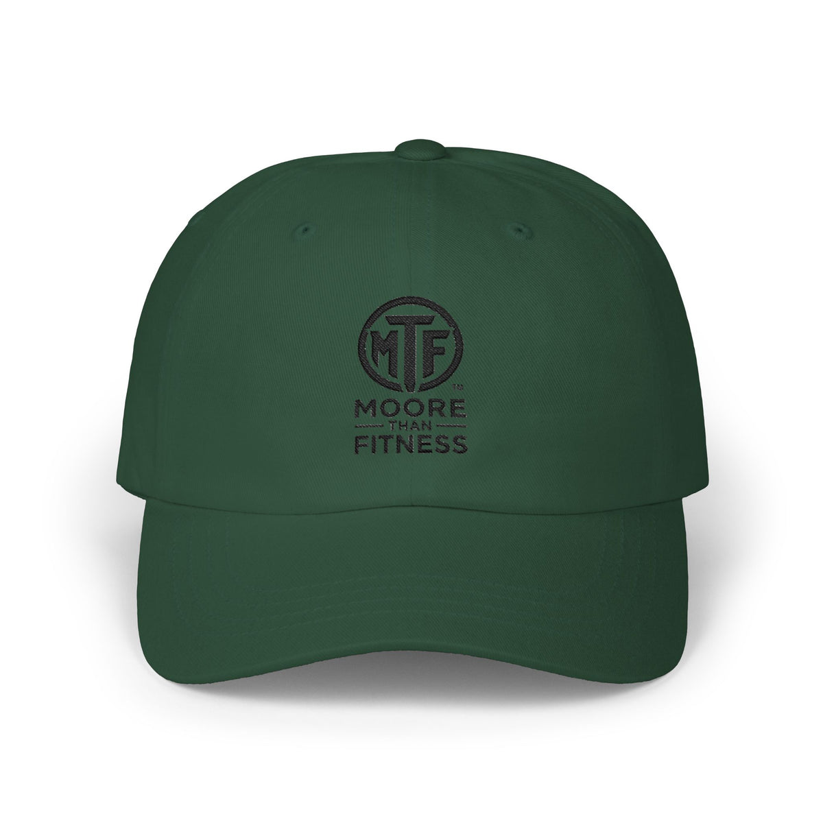 Moore Than Fitness Dad Cap – Embroidered MTF Logo Hat