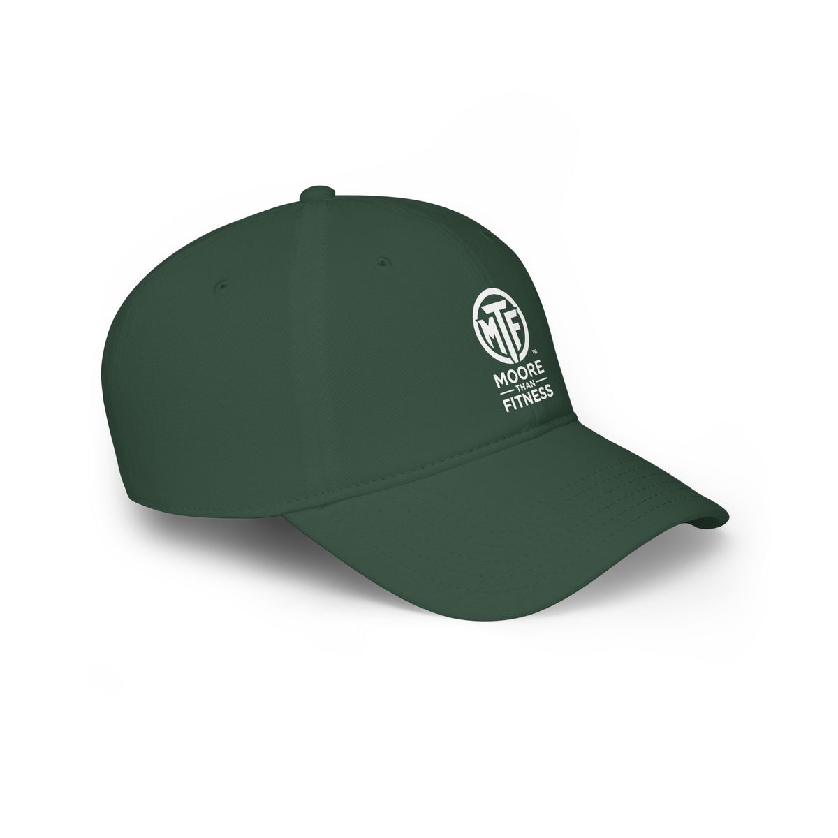 Moore Fitness Low Profile Baseball Cap — WTF Logo Embroidered Hat