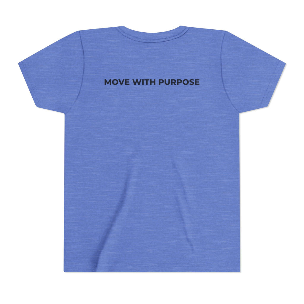 Youth Tee — Moore Than Fitness 'Become Moore' Logo Tee (Move With Purpose)