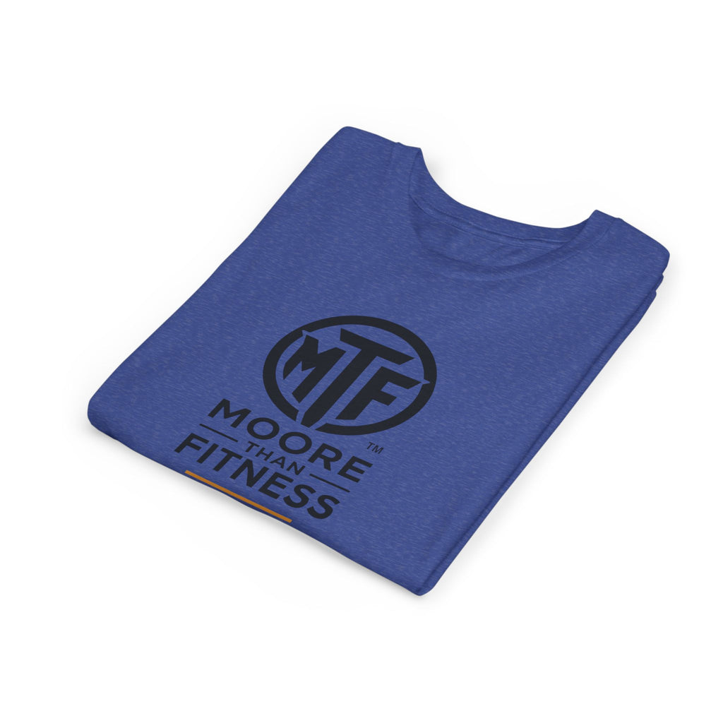 Youth Tee — Moore Than Fitness 'Become Moore' Logo Tee (Move With Purpose)