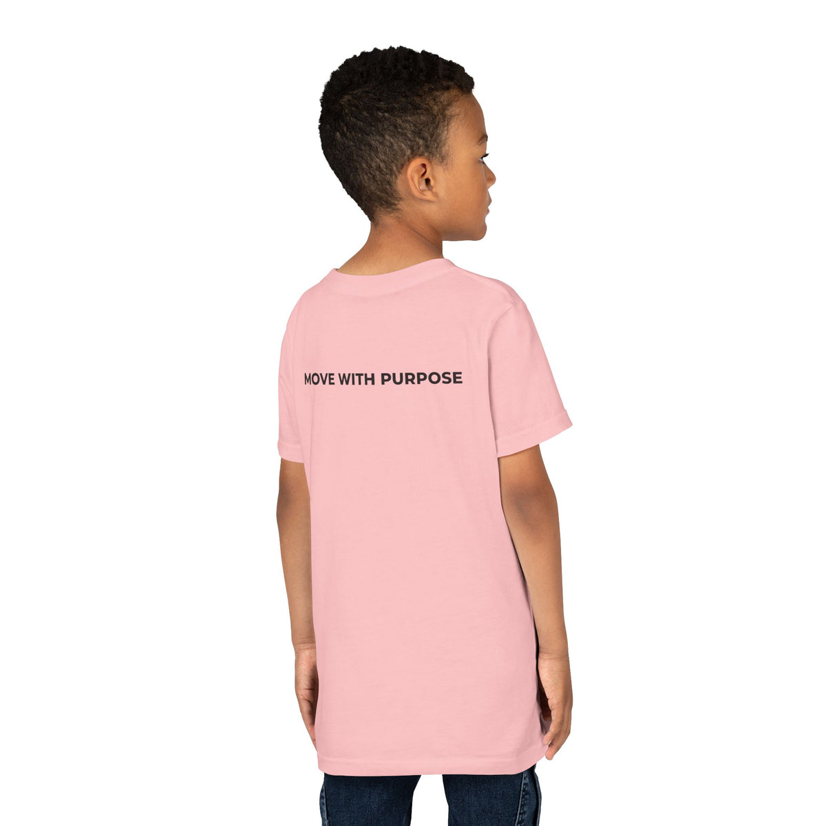 Youth Tee — Moore Than Fitness 'Become Moore' Logo Tee (Move With Purpose)