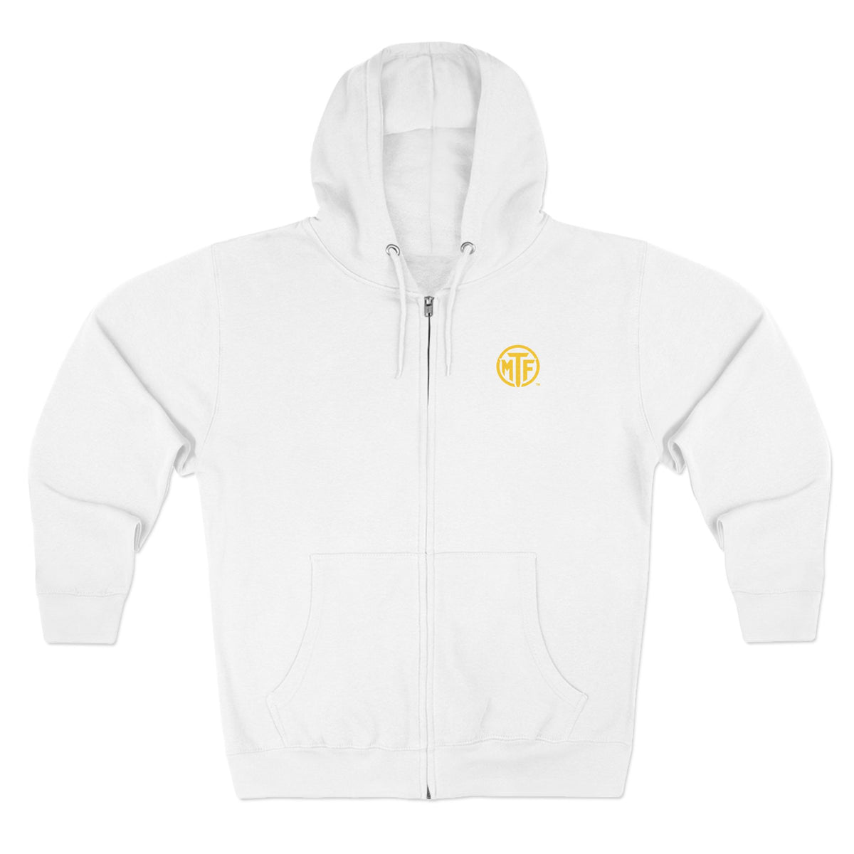 Move With Purpose Zip Hoodie — Moore Than Fitness Logo Fitness Hoodie