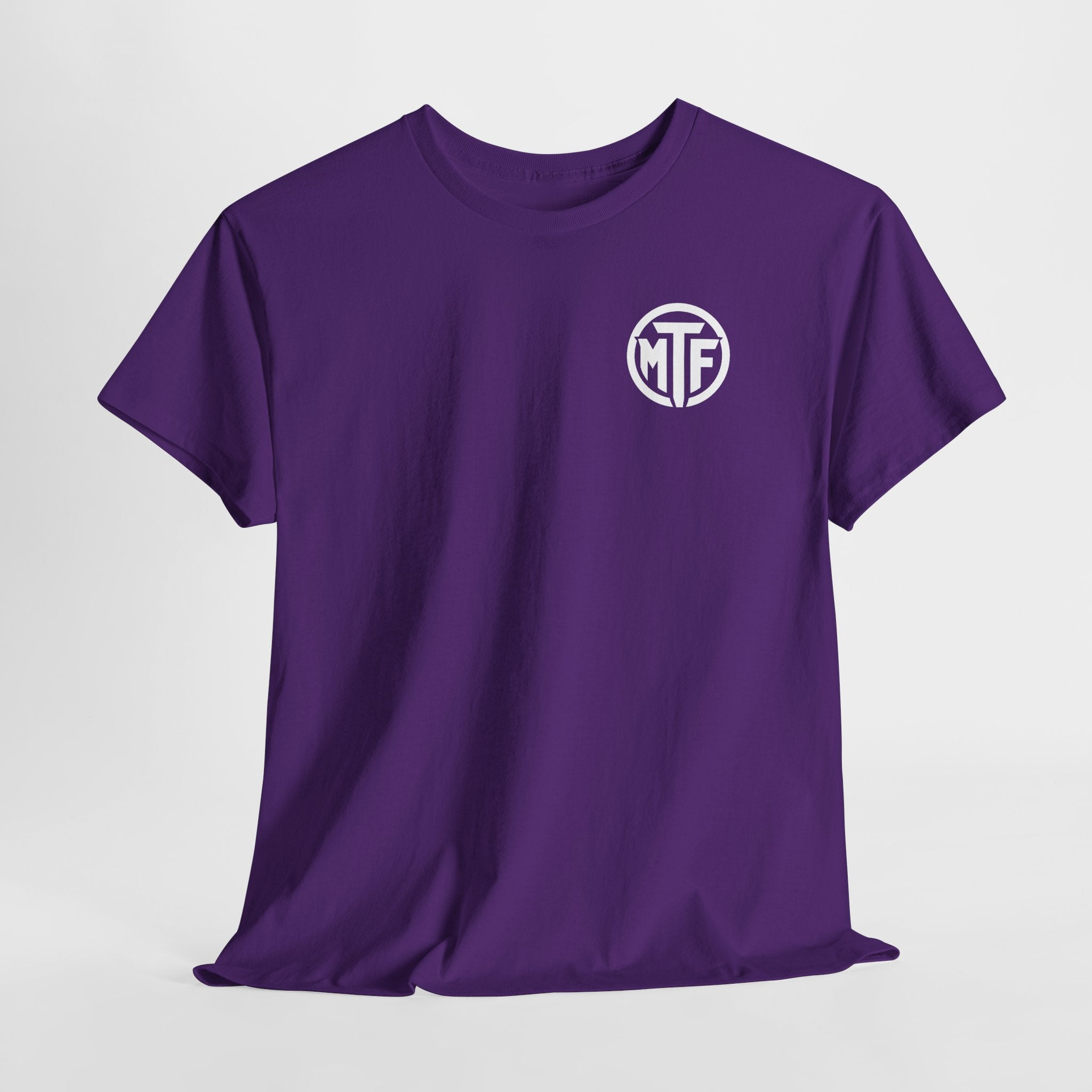 Moore Than Fitness Logo T‑Shirt — Gym Tee with MTF Emblem
